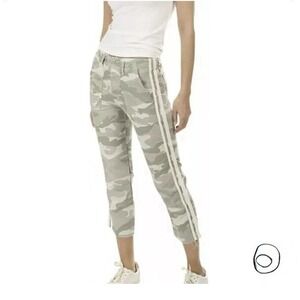 NWOT! MOTHER • The Shaker Chop Crop Fray in‎ Desert Print • SZ 25 • Retail $218